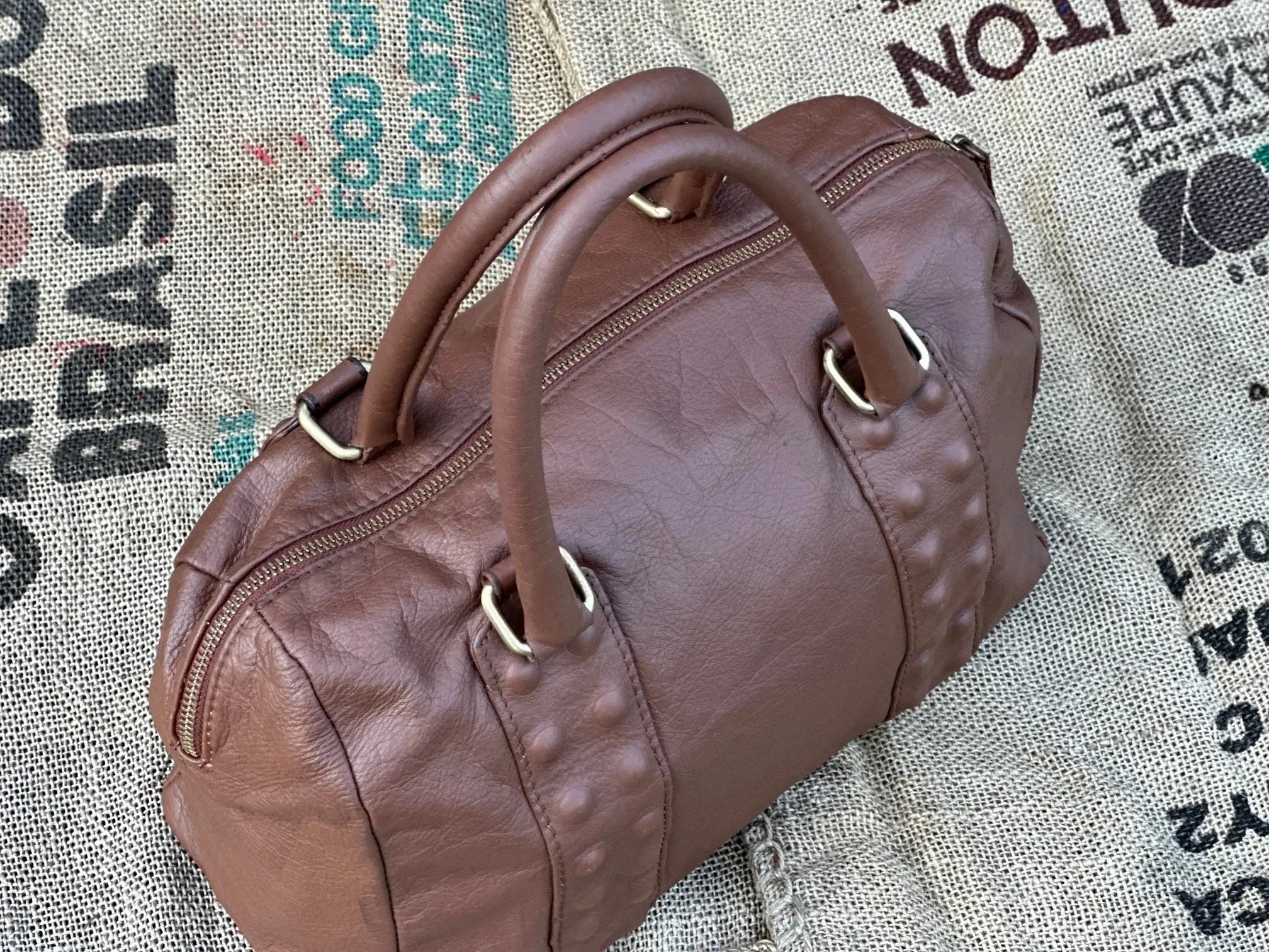 Torba Salamander – stan idealny | 100% skóra naturalna | Autentyczna - karenlike.com