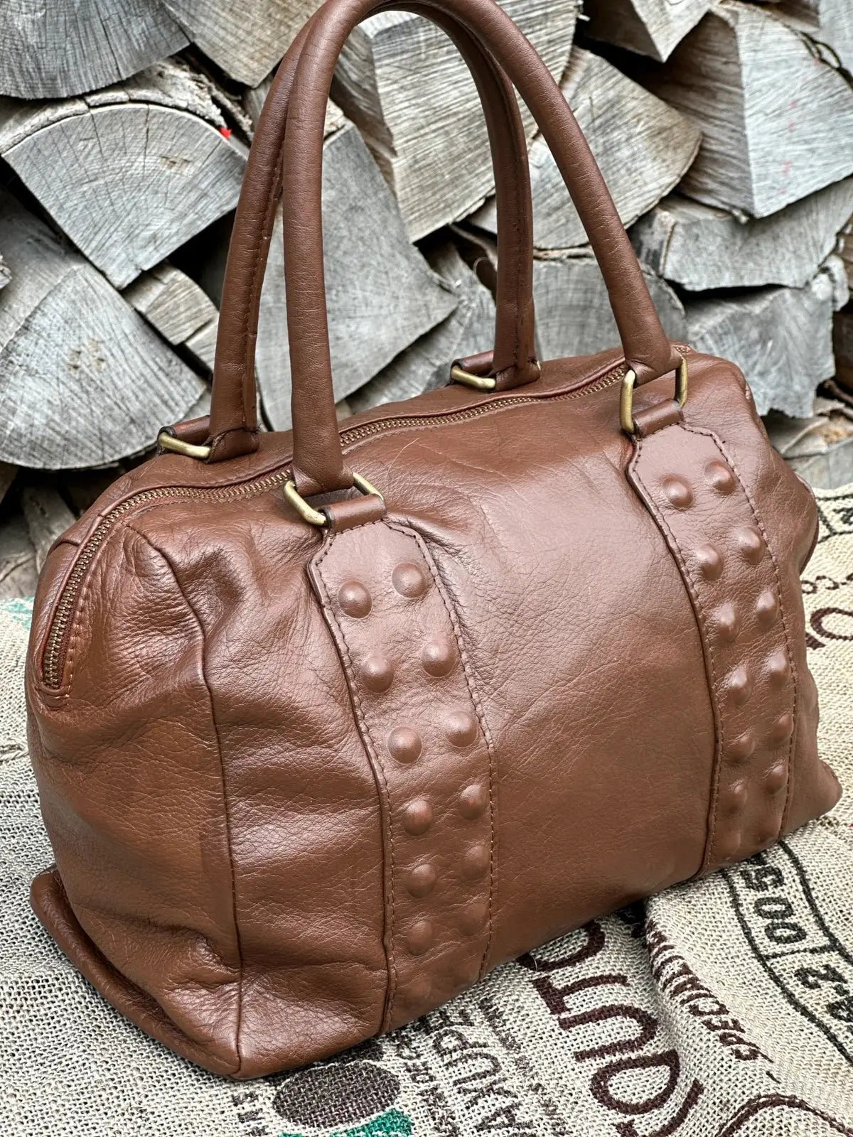 Torba Salamander – stan idealny | 100% skóra naturalna | Autentyczna - karenlike.com