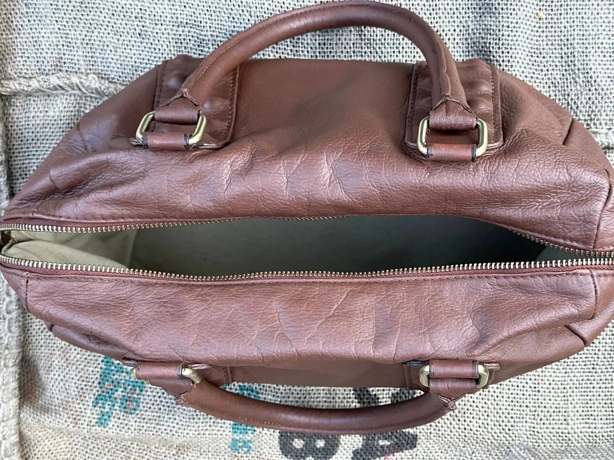 Torba Salamander – stan idealny | 100% skóra naturalna | Autentyczna - karenlike.com