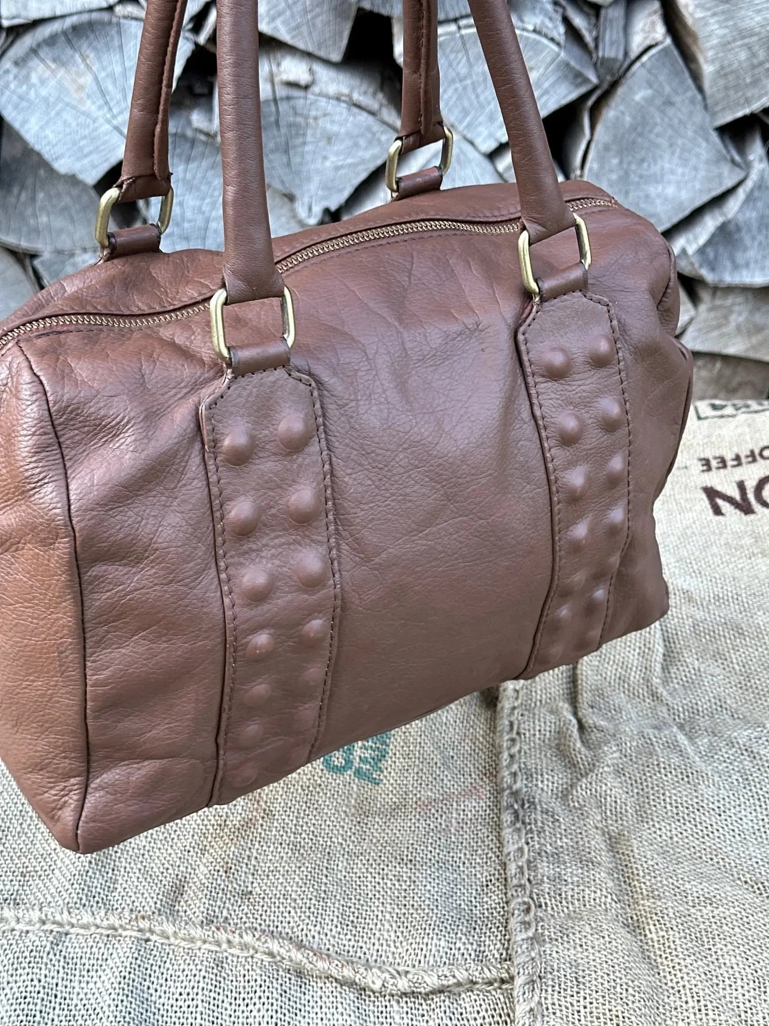 Torba Salamander – stan idealny | 100% skóra naturalna | Autentyczna - karenlike.com