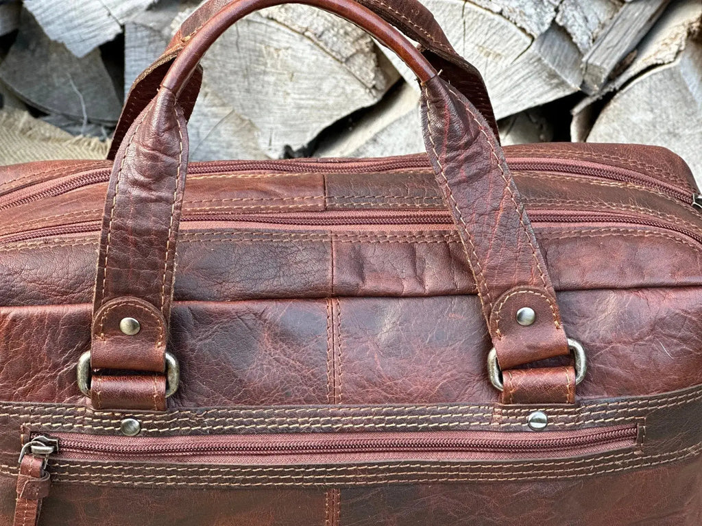 Torba Spike & Sparrow – stan idealny | 100% skóra naturalna | Autentyczna - karenlike.com