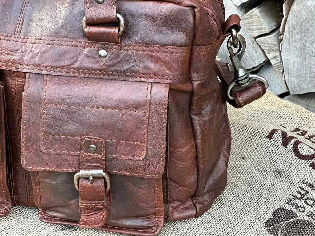 Torba Spike & Sparrow – stan idealny | 100% skóra naturalna | Autentyczna - karenlike.com