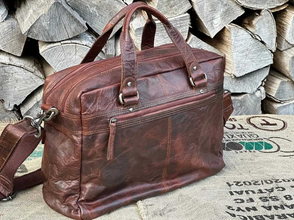 Torba Spike & Sparrow – stan idealny | 100% skóra naturalna | Autentyczna - karenlike.com