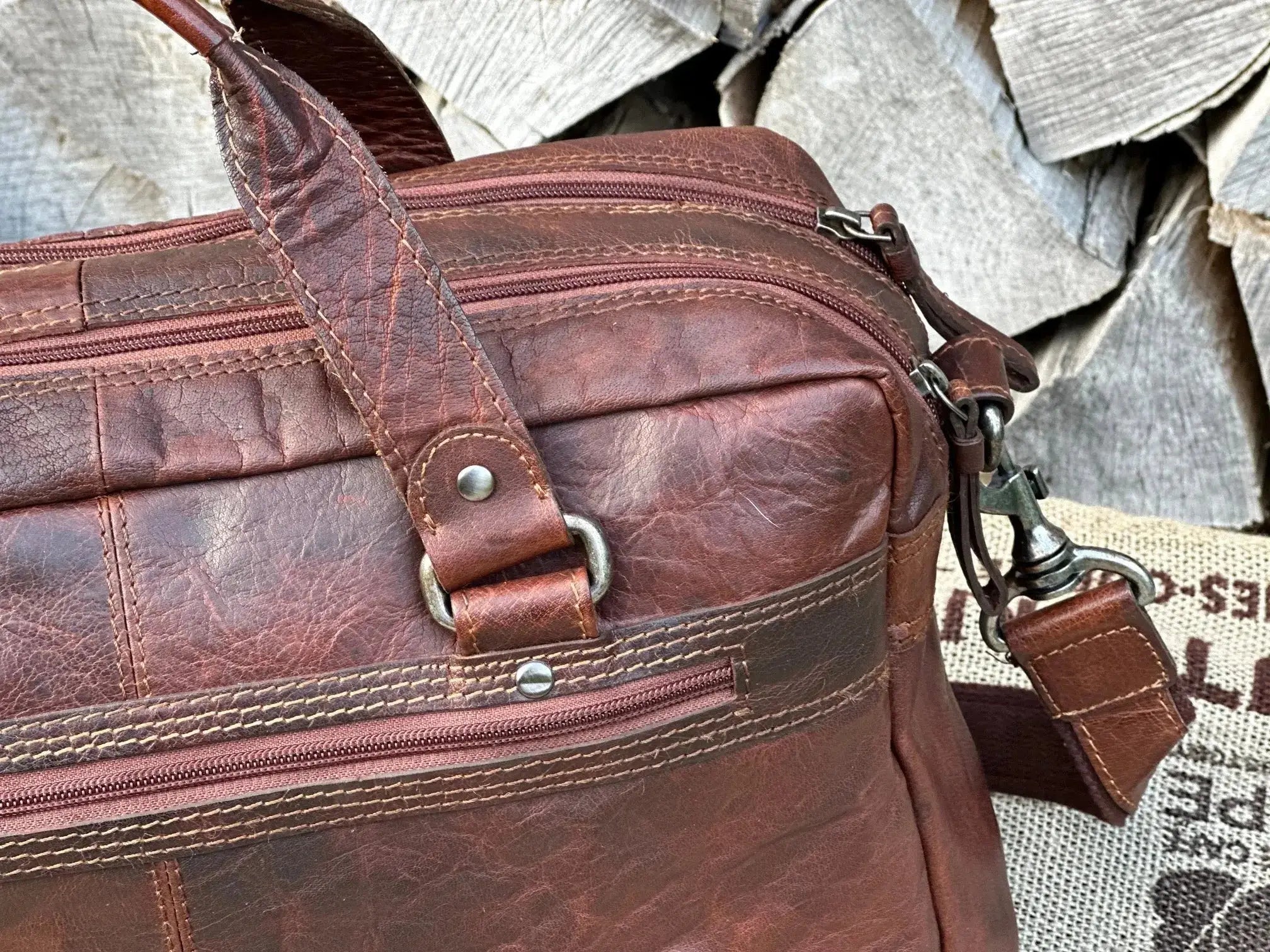 Torba Spike & Sparrow – stan idealny | 100% skóra naturalna | Autentyczna - karenlike.com