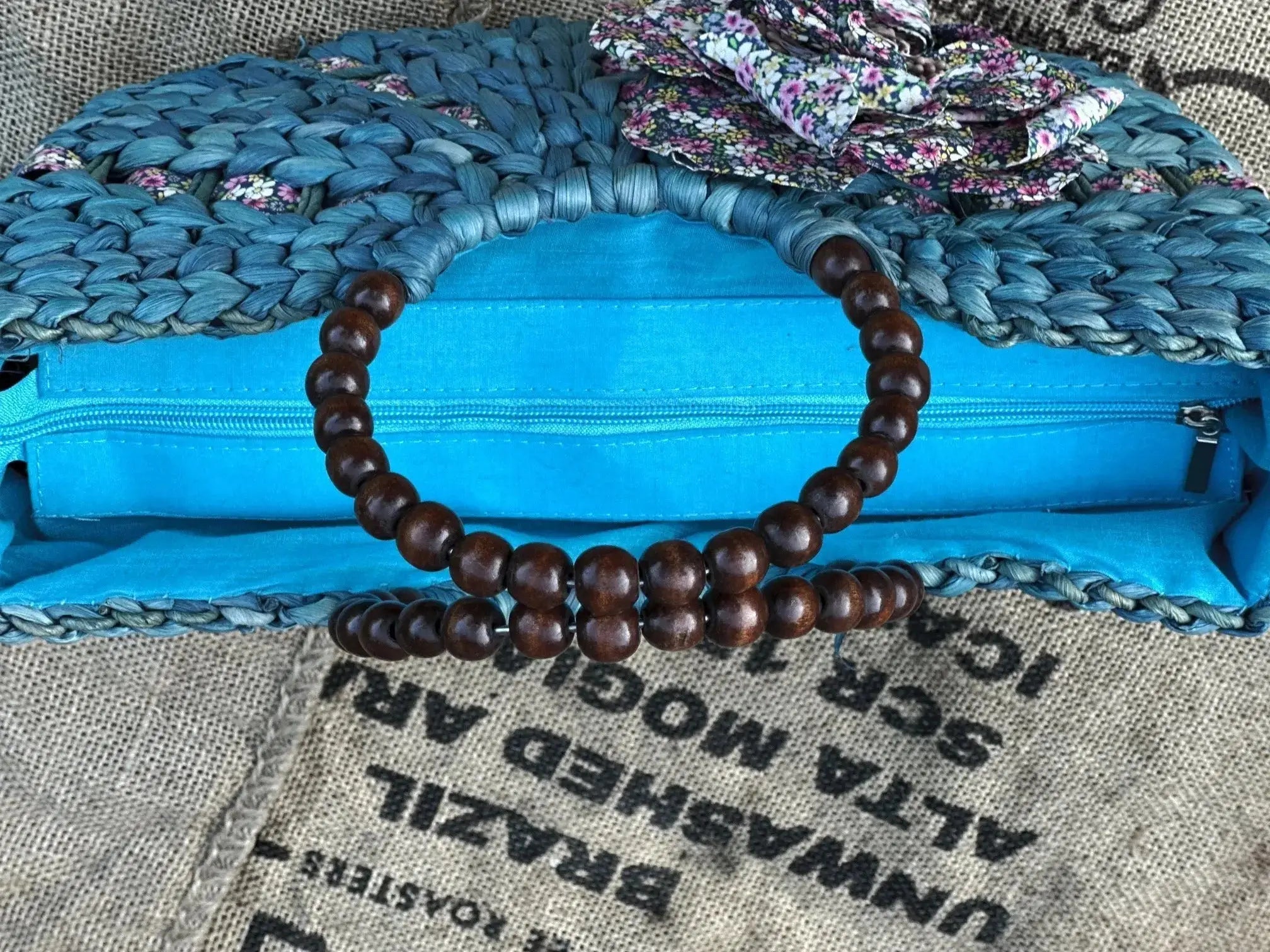 Torba Szoper Pleciona Boho Summer - karenlike.com