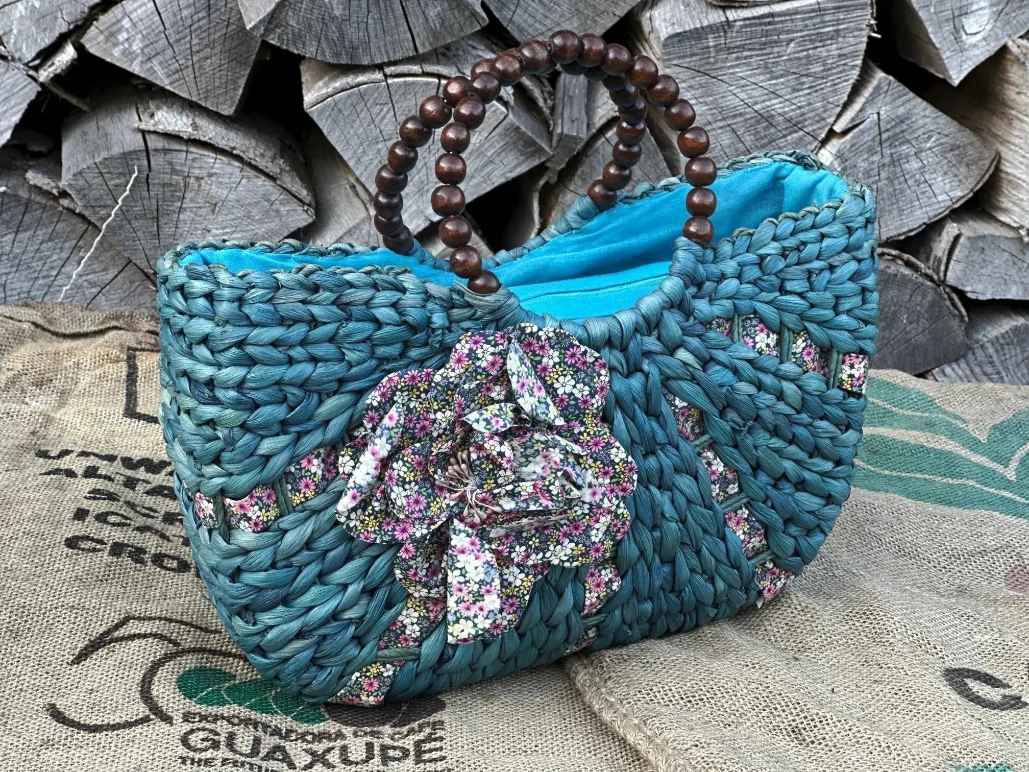 Torba Szoper Pleciona Boho Summer - karenlike.com