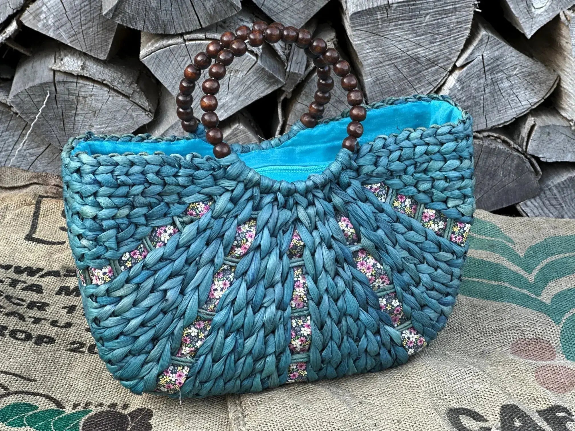Torba Szoper Pleciona Boho Summer - karenlike.com