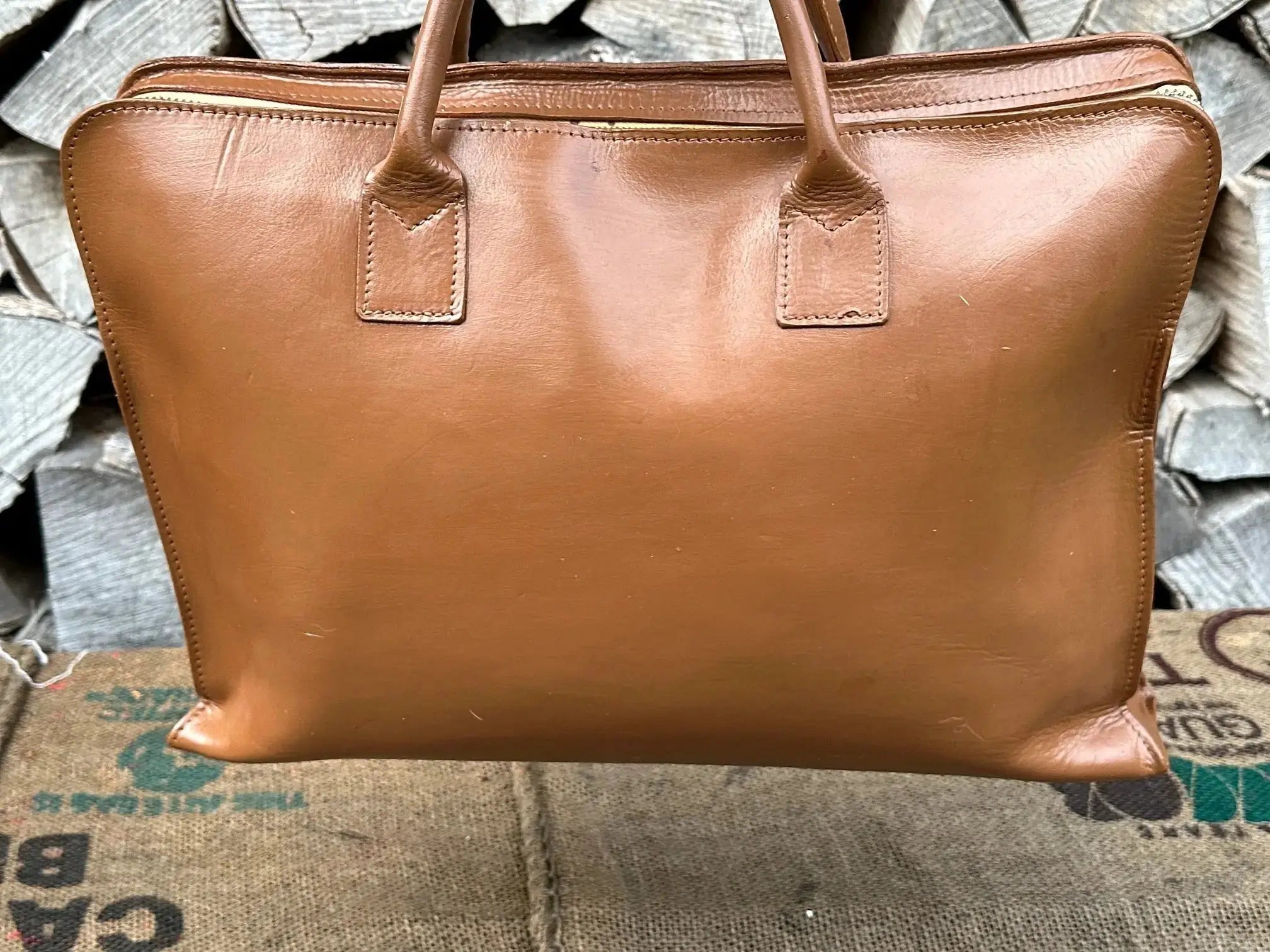 Torba Teczka na Laptopa A4 Dokumenty Ręcznie Malowana Hand Made - karenlike.com
