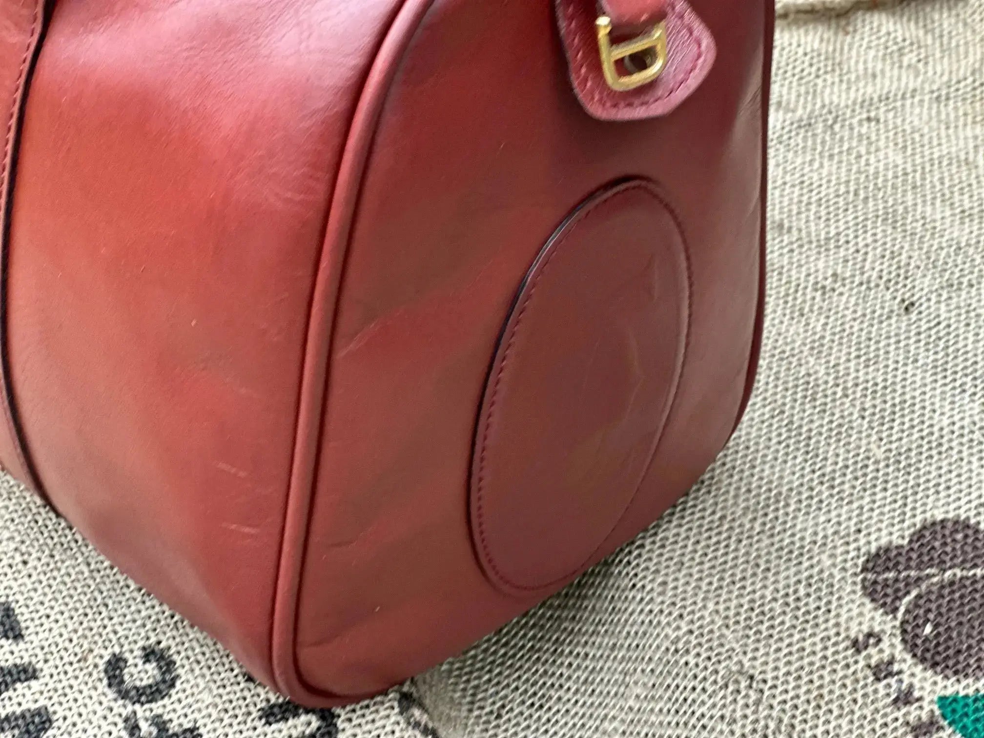 Torba Vintage Cartier Boston 40 – stan idealny | 100% skóra naturalna | Autentyczna - karenlike.com