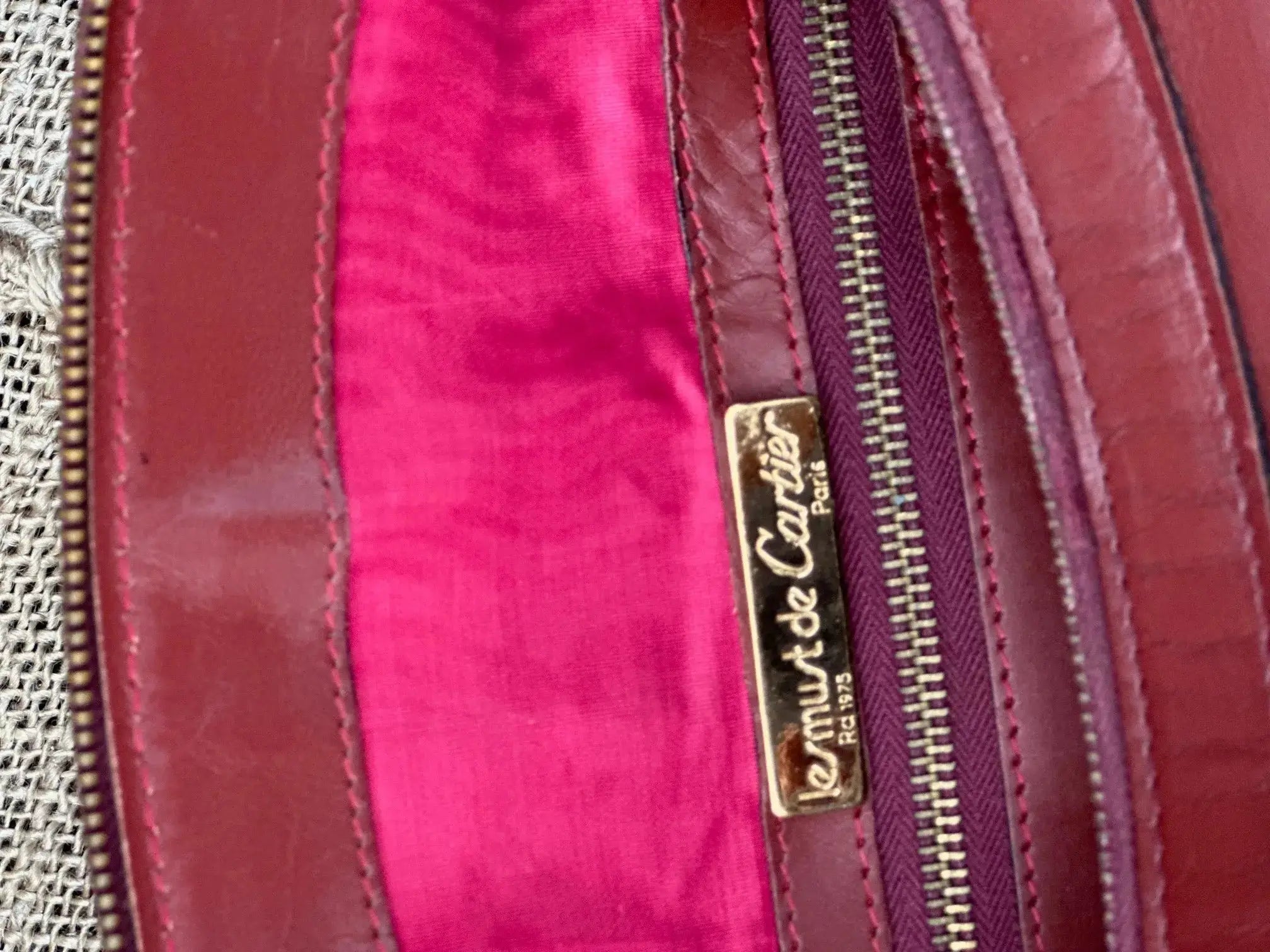 Torba Vintage Cartier Boston 40 – stan idealny | 100% skóra naturalna | Autentyczna - karenlike.com