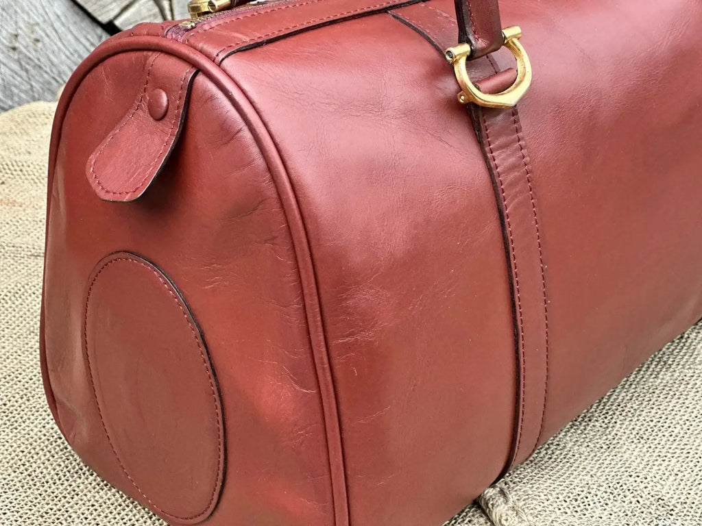 Torba Vintage Cartier Boston 40 – stan idealny | 100% skóra naturalna | Autentyczna - karenlike.com