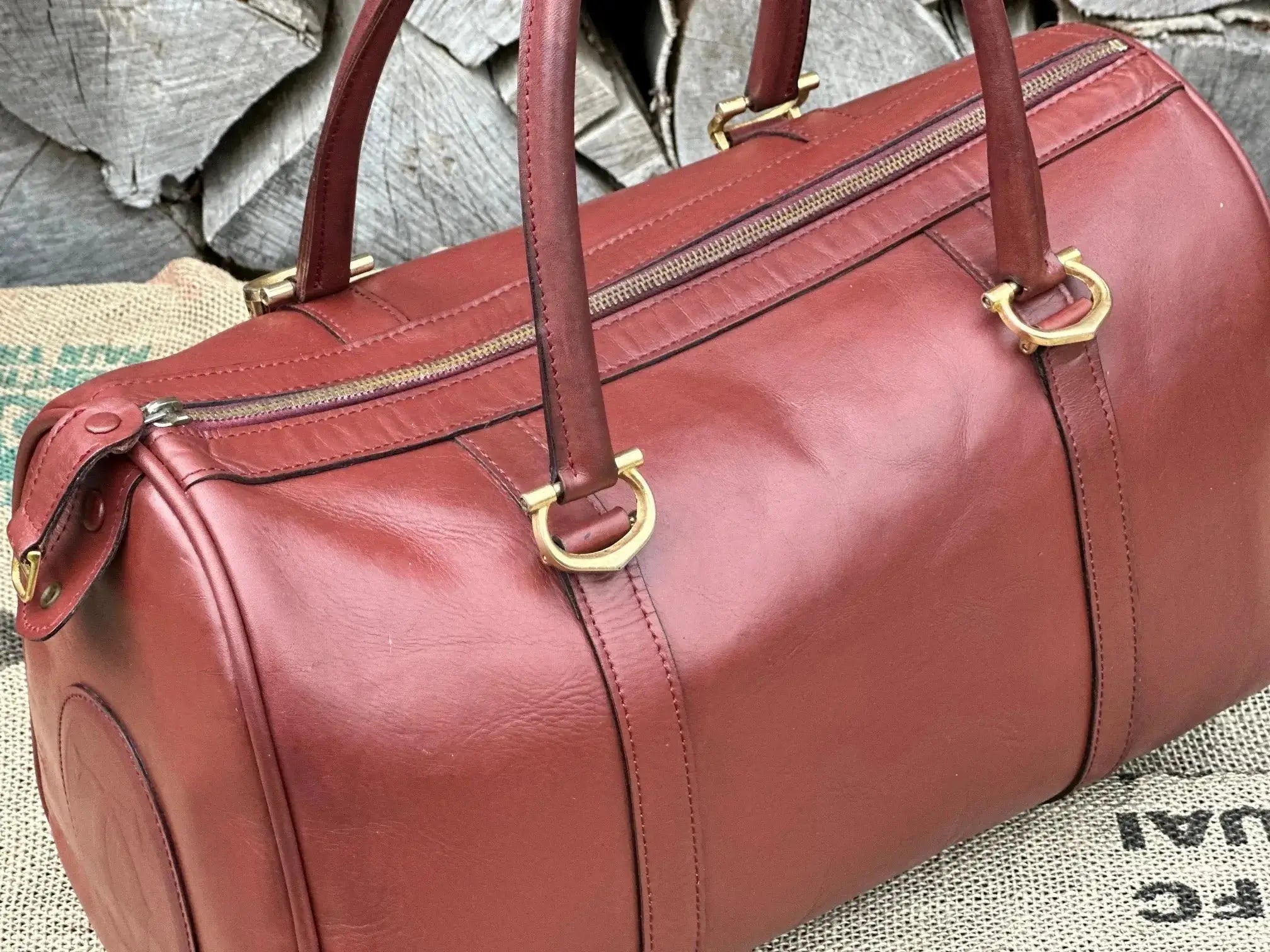 Torba Vintage Cartier Boston 40 – stan idealny | 100% skóra naturalna | Autentyczna - karenlike.com