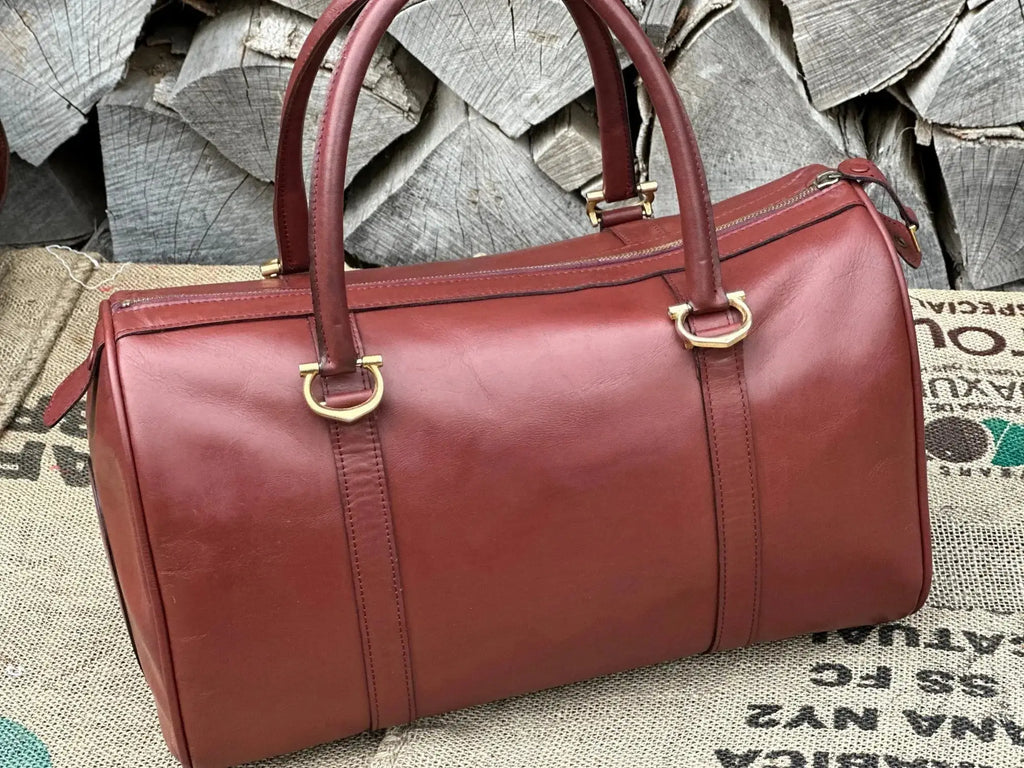 Torba Vintage Cartier Boston 40 – stan idealny | 100% skóra naturalna | Autentyczna - karenlike.com