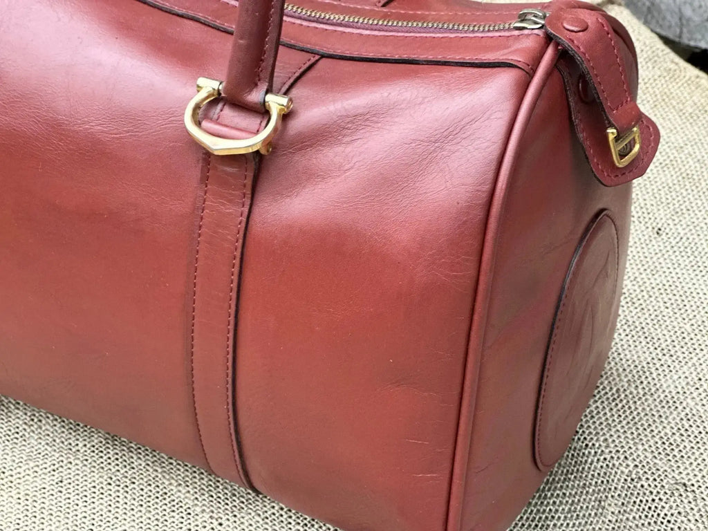 Torba Vintage Cartier Boston 40 – stan idealny | 100% skóra naturalna | Autentyczna - karenlike.com