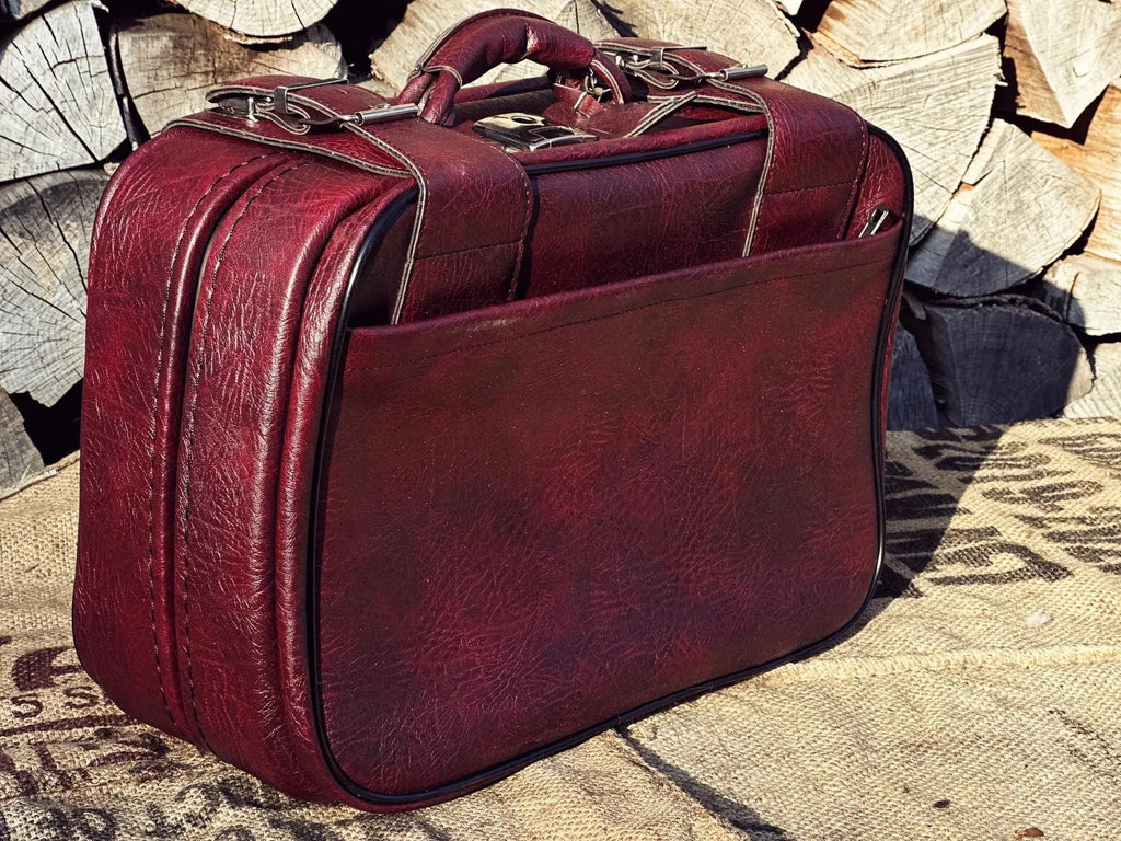 Torba Walizka Kabinowa/Kabinówka - Podróżuj Stylowo - Nowa 1960/1970 rok - karenlike.com