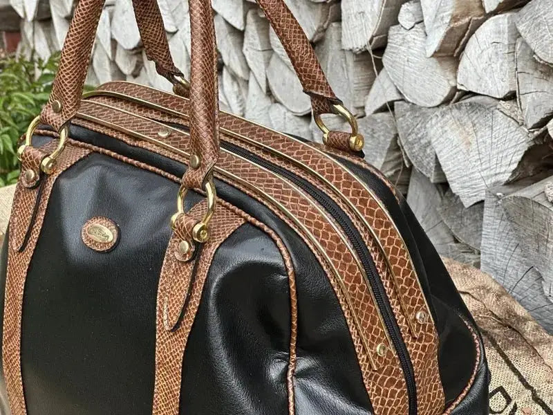 Torba Weekendowa XXL Pierre Cardin Cudowny Vintage lata 1970/1980 Bardzo Duża - karenlike.com
