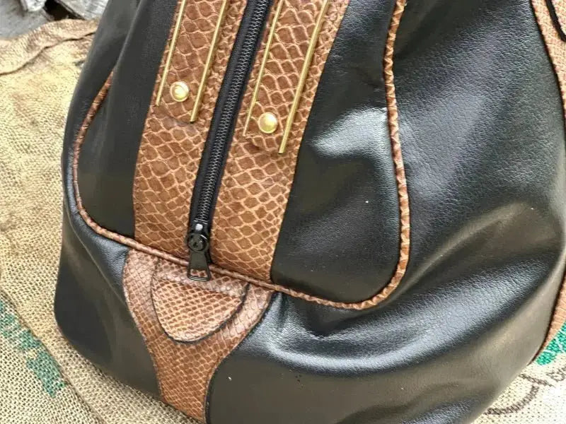 Torba Weekendowa XXL Pierre Cardin Cudowny Vintage lata 1970/1980 Bardzo Duża - karenlike.com