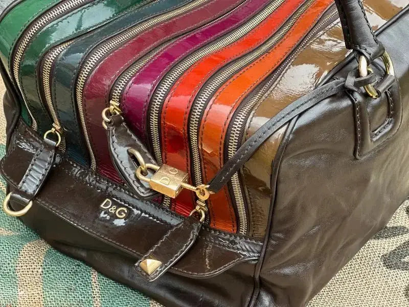 Torba XXL Dolce & Gabbana Vintage Bag Lily Stan Idealny Plus Po Renowacji - karenlike.com