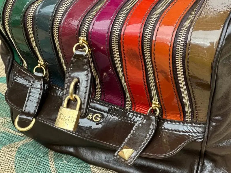 Torba XXL Dolce & Gabbana Vintage Bag Lily Stan Idealny Plus Po Renowacji - karenlike.com