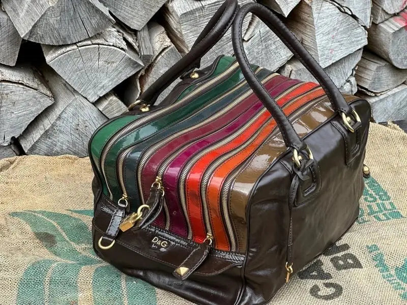 Torba XXL Dolce & Gabbana Vintage Bag Lily Stan Idealny Plus Po Renowacji - karenlike.com