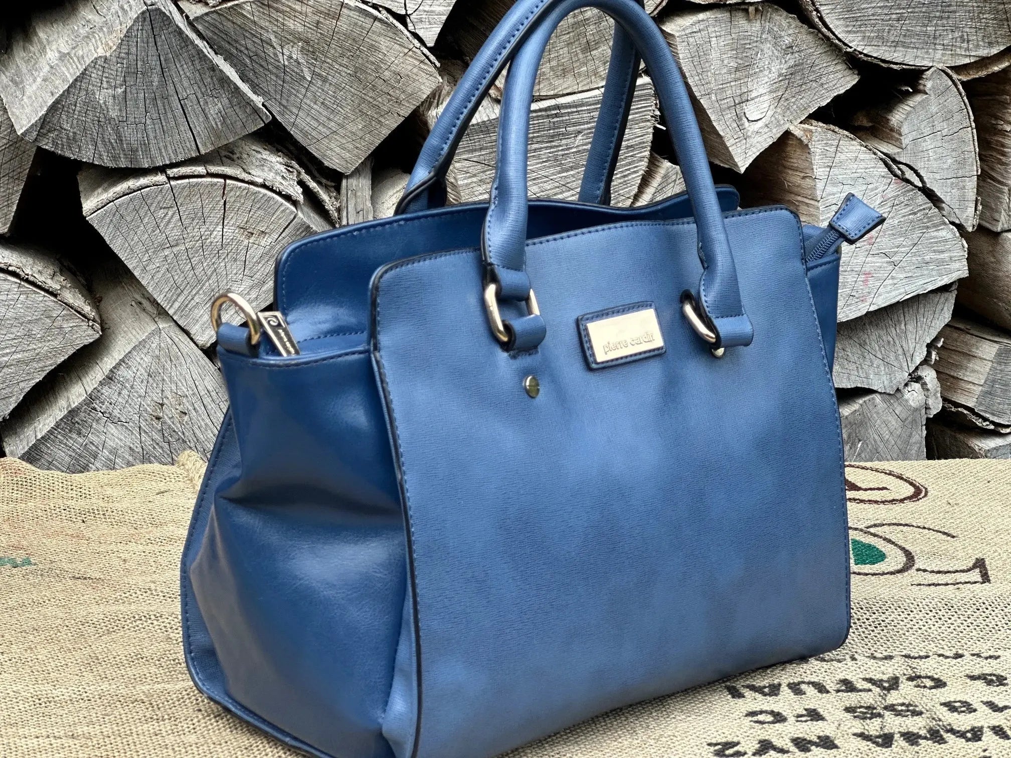 Torebka do ręki (brak paska) Pierre Cardin – stan idealny | Skóra ekologiczna | Autentyczna - karenlike.com