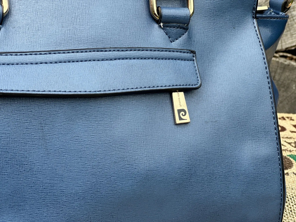 Torebka do ręki (brak paska) Pierre Cardin – stan idealny | Skóra ekologiczna | Autentyczna - karenlike.com
