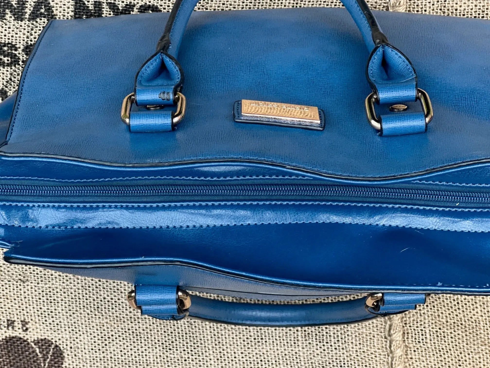 Torebka do ręki (brak paska) Pierre Cardin – stan idealny | Skóra ekologiczna | Autentyczna - karenlike.com