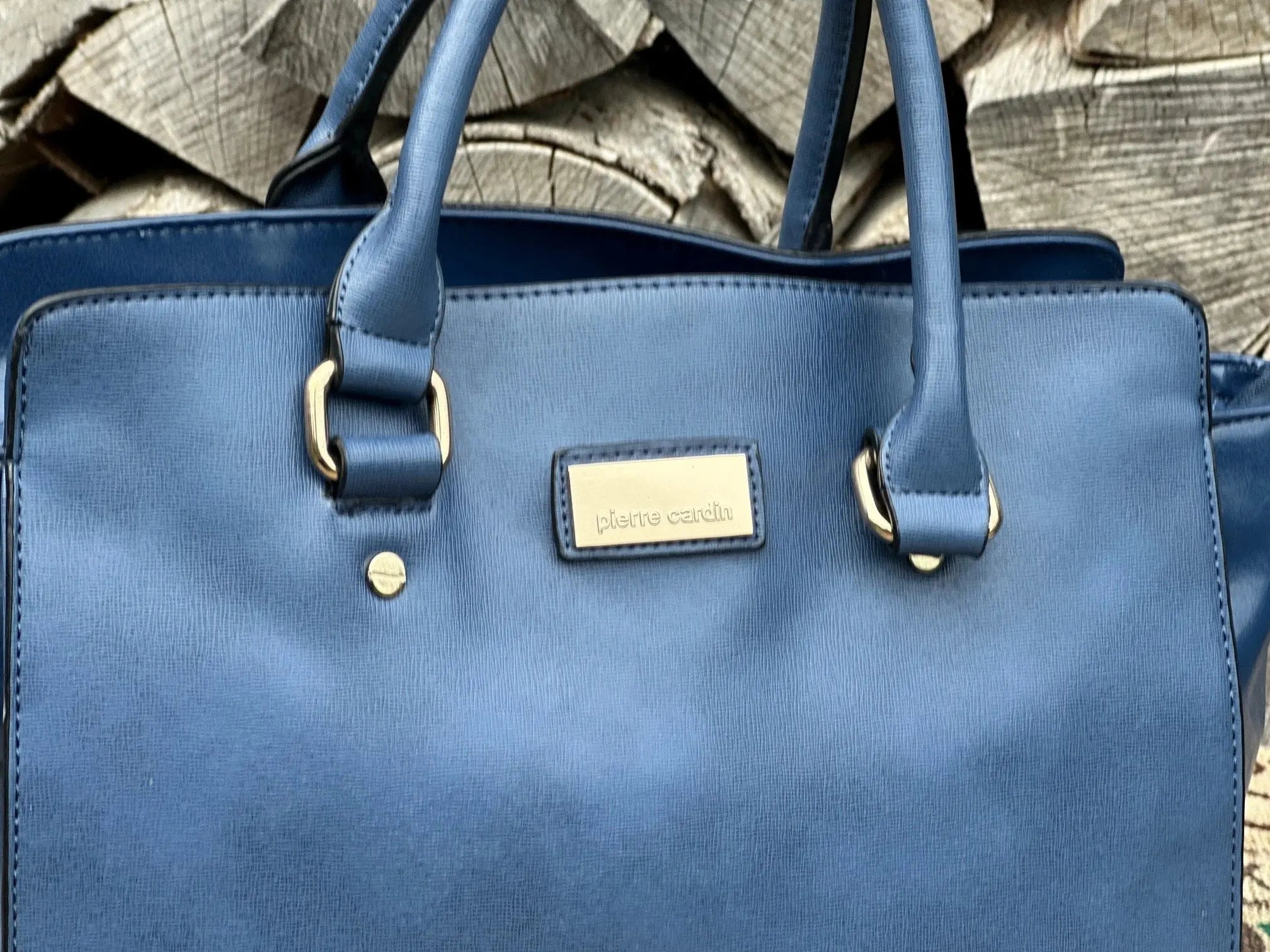 Torebka do ręki (brak paska) Pierre Cardin – stan idealny | Skóra ekologiczna | Autentyczna - karenlike.com