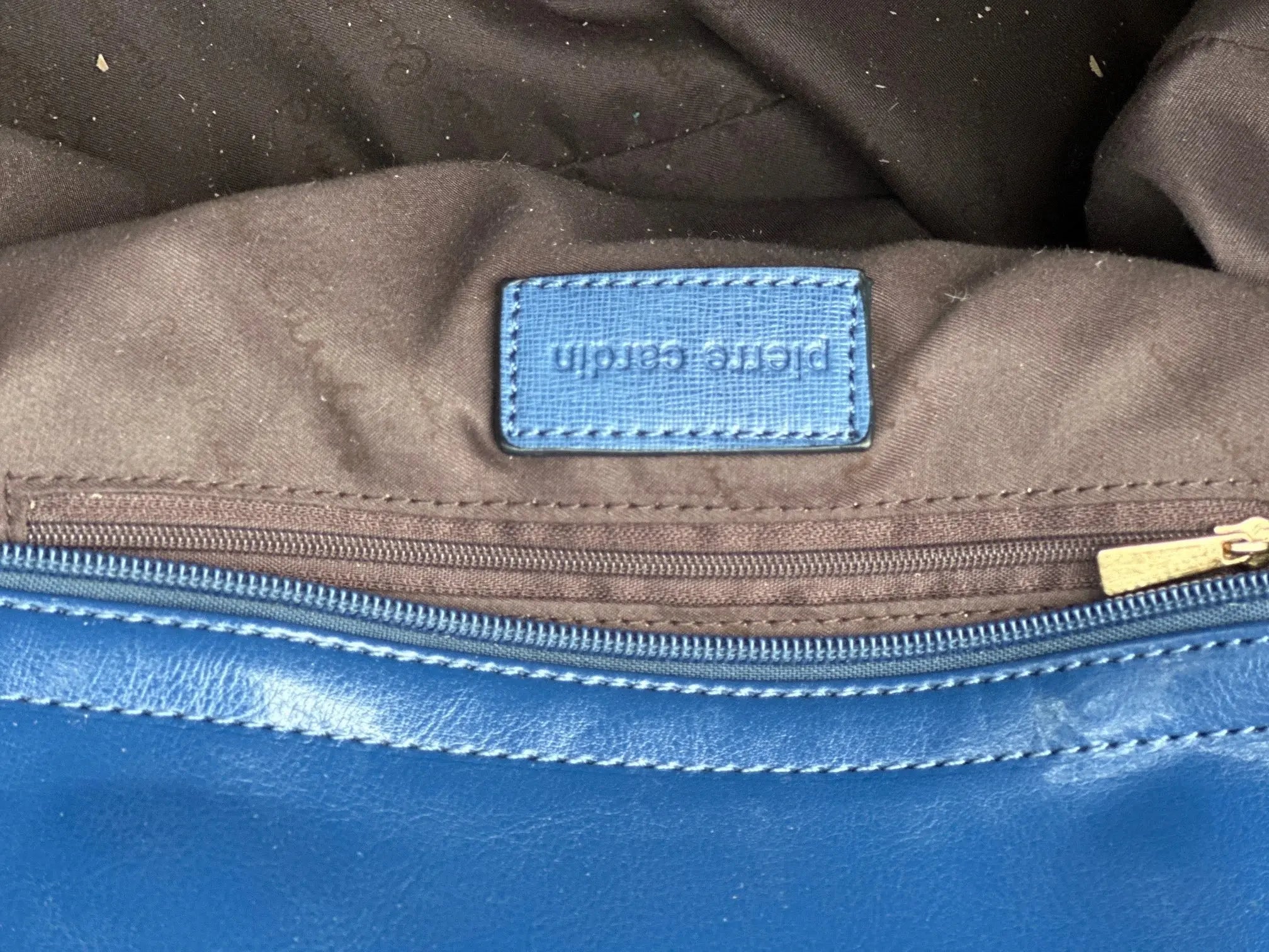 Torebka do ręki (brak paska) Pierre Cardin – stan idealny | Skóra ekologiczna | Autentyczna - karenlike.com