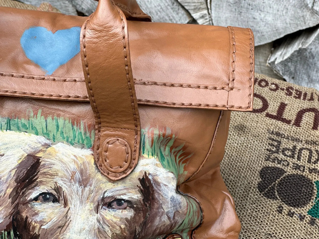 Torebka do ręki Ręcznie Malowana Hand Made - karenlike.com