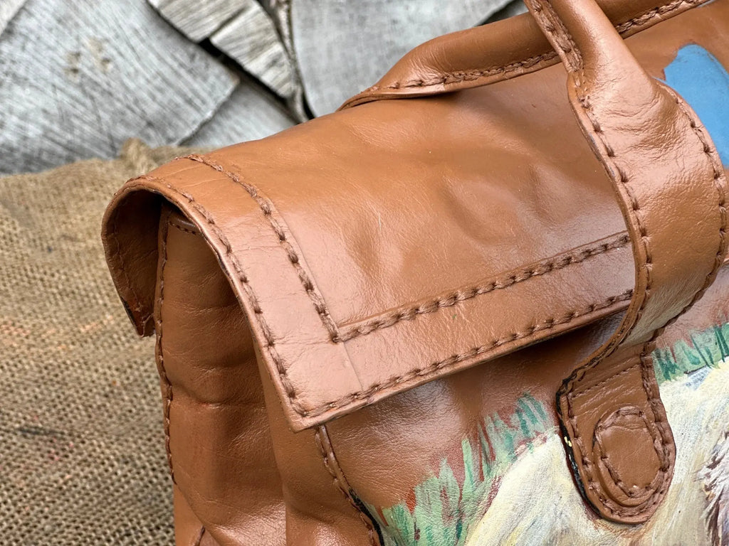 Torebka do ręki Ręcznie Malowana Hand Made - karenlike.com