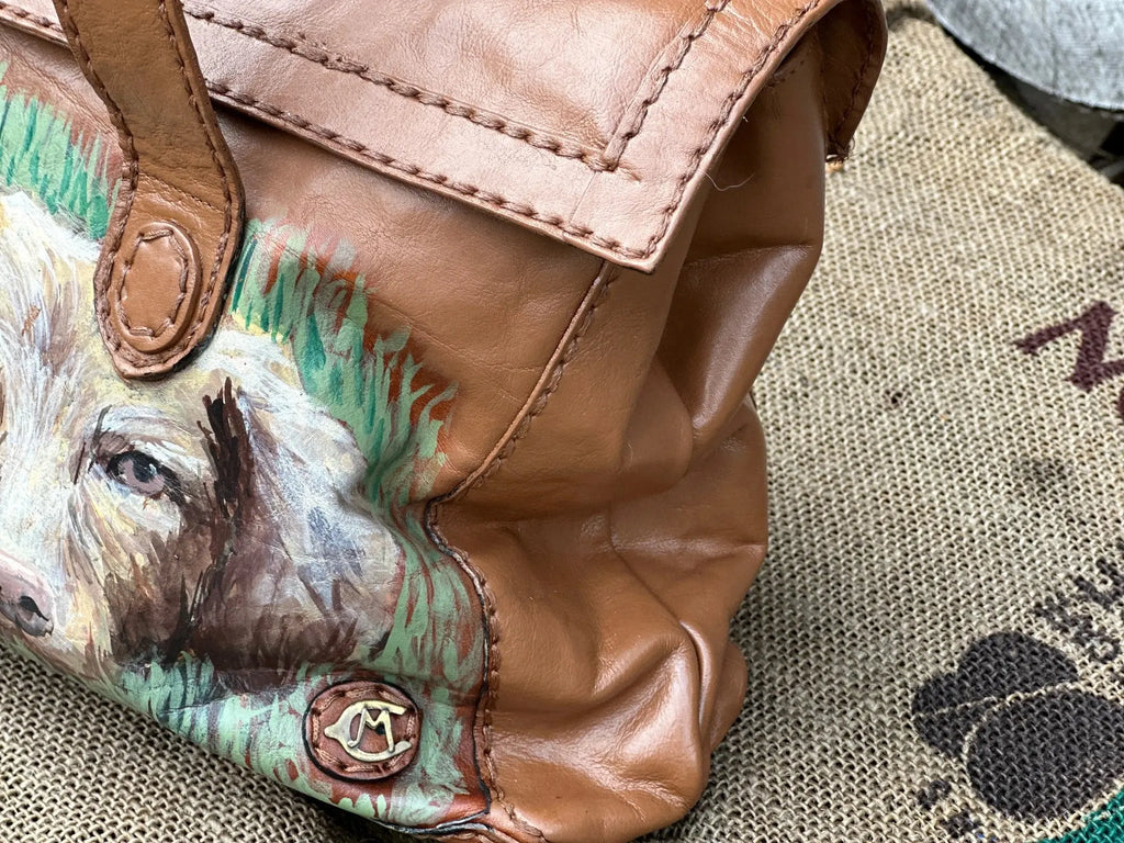 Torebka do ręki Ręcznie Malowana Hand Made - karenlike.com