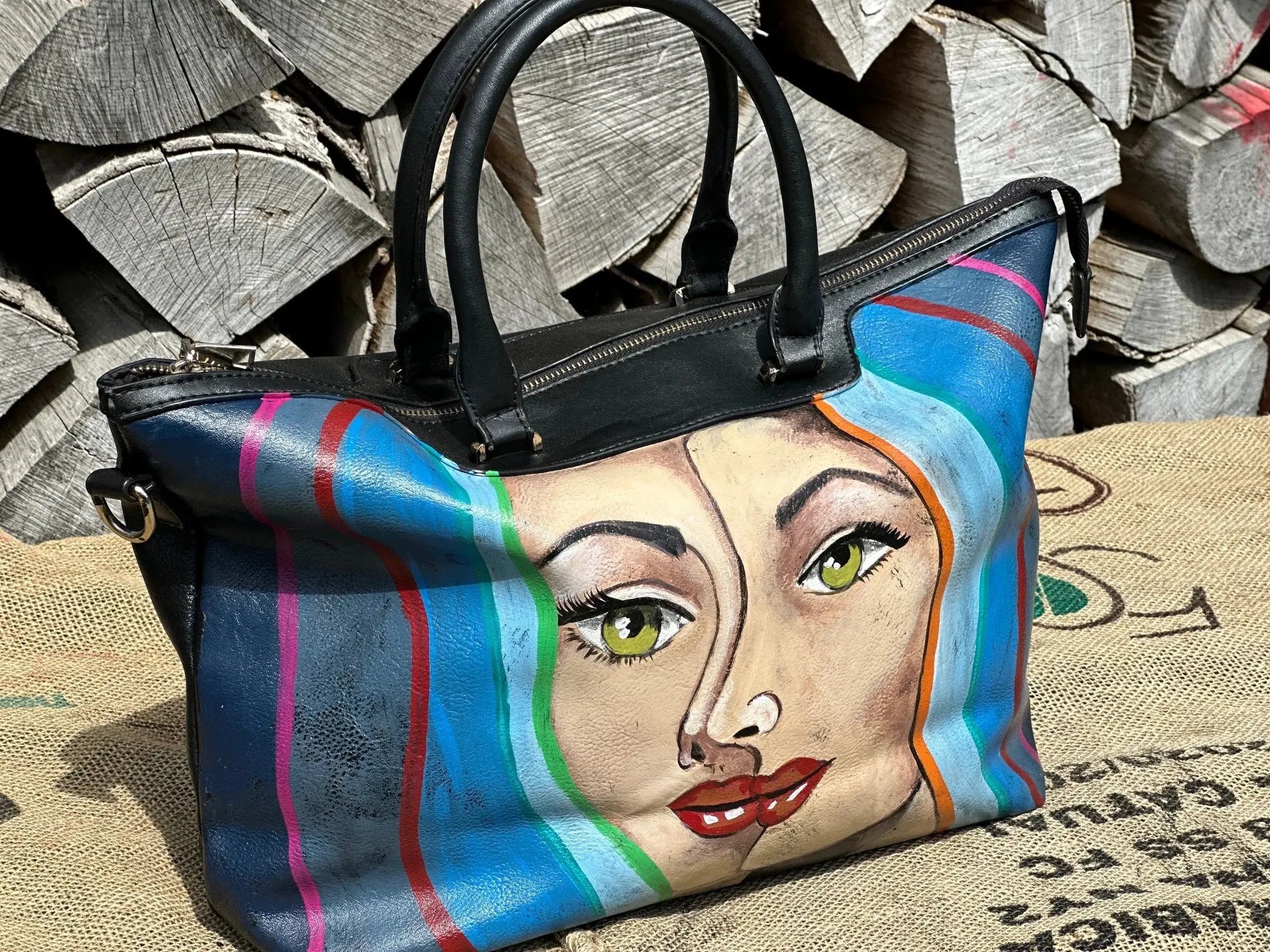 Torebka do ręki – stan idealny | 100% skóra naturalna | Autentyczna - karenlike.com