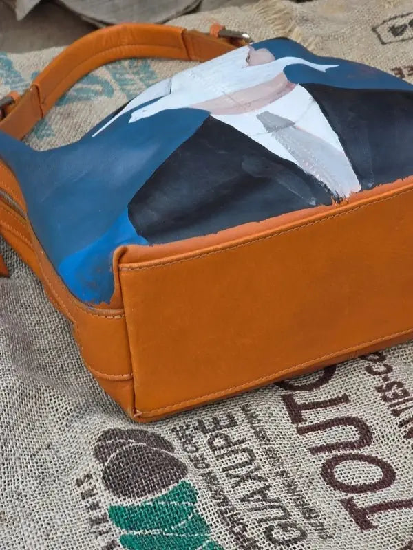 Torebka Hobo Ręcznie Malowana - karenlike.com
