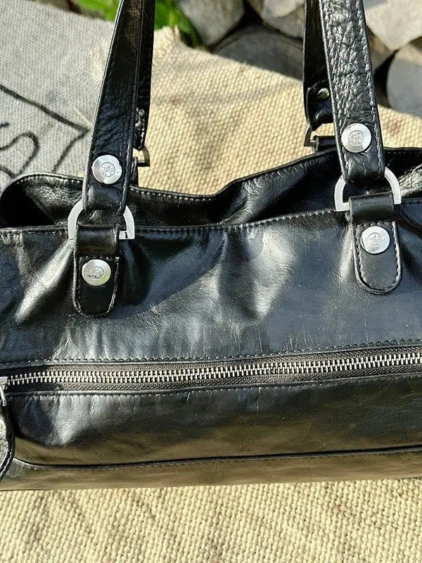 Torebka jamnik Adax do ręki lub na ramię – 100% skóra naturalna, po profesjonalnej renowacji koloru - karenlike.com