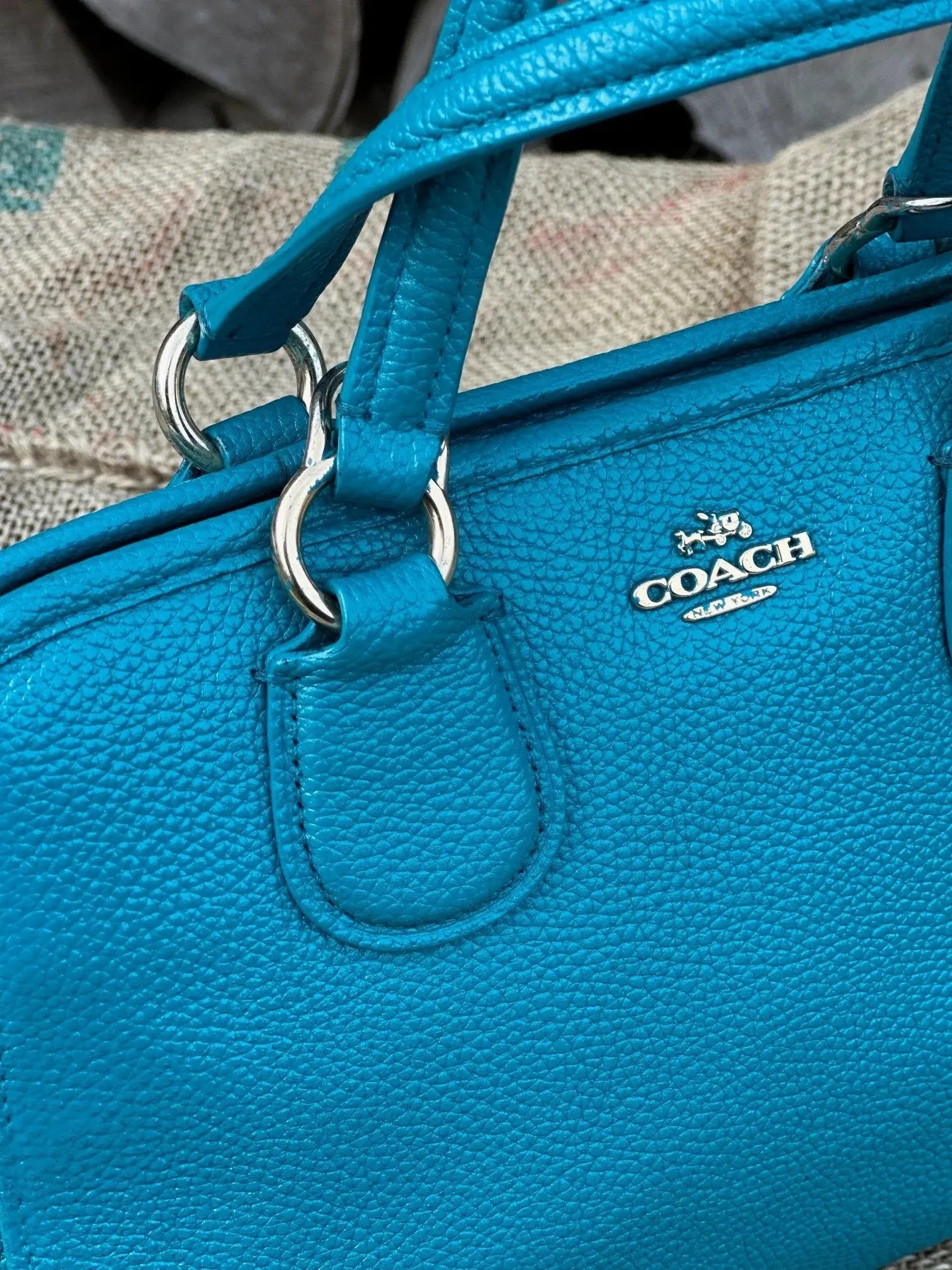 Torebka kuferek Coach – stan idealny | 100% skóra naturalna | Autentyczna - karenlike.com