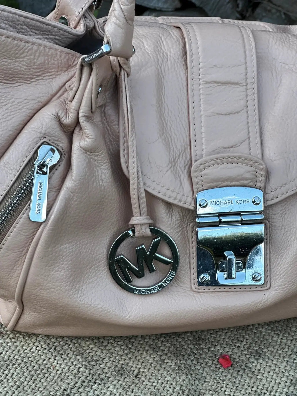 Torebka Kuferek Michael Kors Do Ręki – Skórzana 100% Oryginał | Stan Idealny Po Renowacji Koloru - karenlike.com