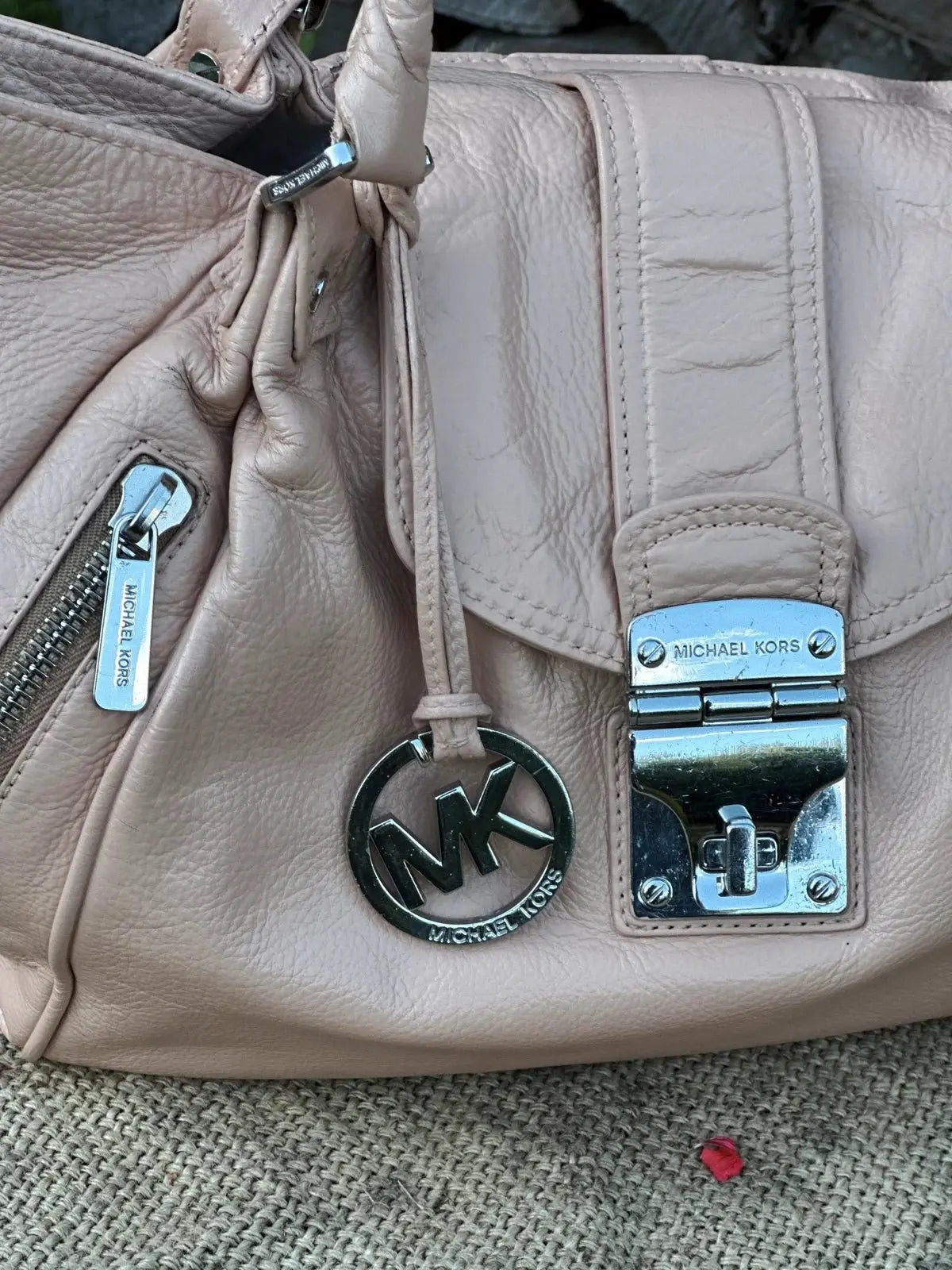 Torebka Kuferek Michael Kors Do Ręki – Skórzana 100% Oryginał | Stan Idealny Po Renowacji Koloru - karenlike.com