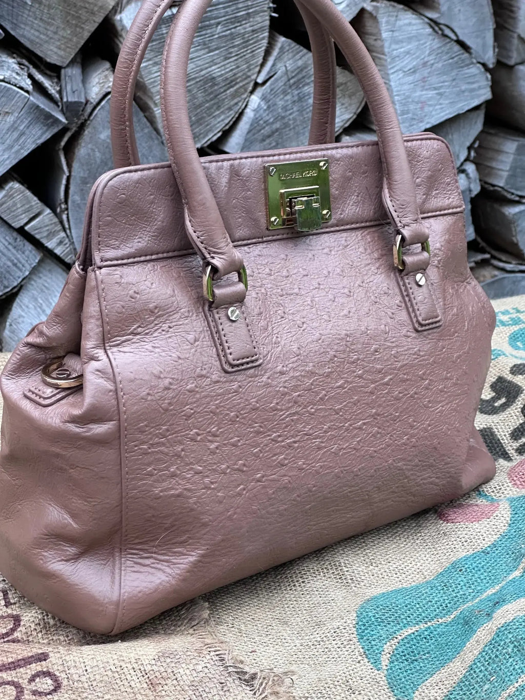 Torebka Kuferek Michael Kors – Skórzana 100% Oryginał | Stan Idealny Po Renowacji Koloru - karenlike.com