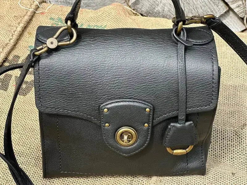 Torebka lub kuferek do ręki Ralph Lauren Stan idealny po renowacji koloru - karenlike.com