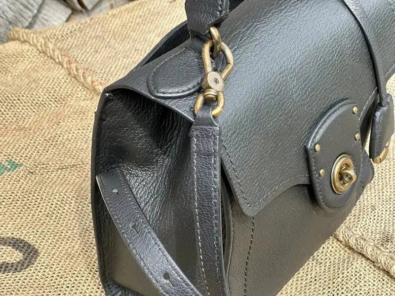 Torebka lub kuferek do ręki Ralph Lauren Stan idealny po renowacji koloru - karenlike.com