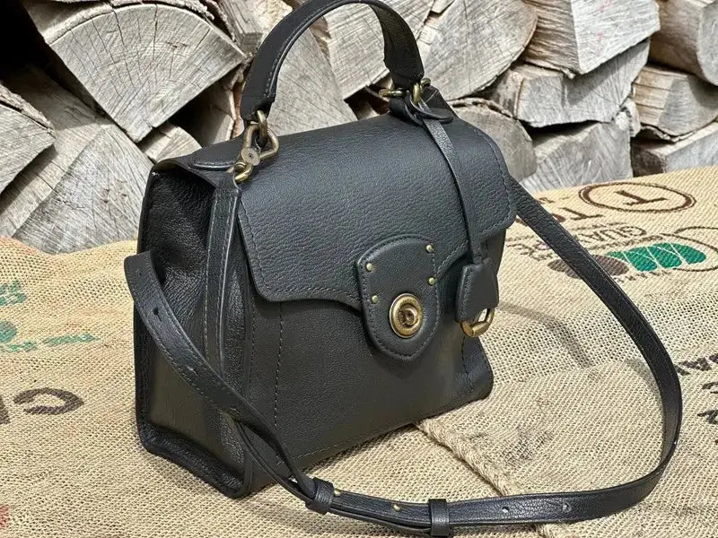Torebka lub kuferek do ręki Ralph Lauren Stan idealny po renowacji koloru - karenlike.com
