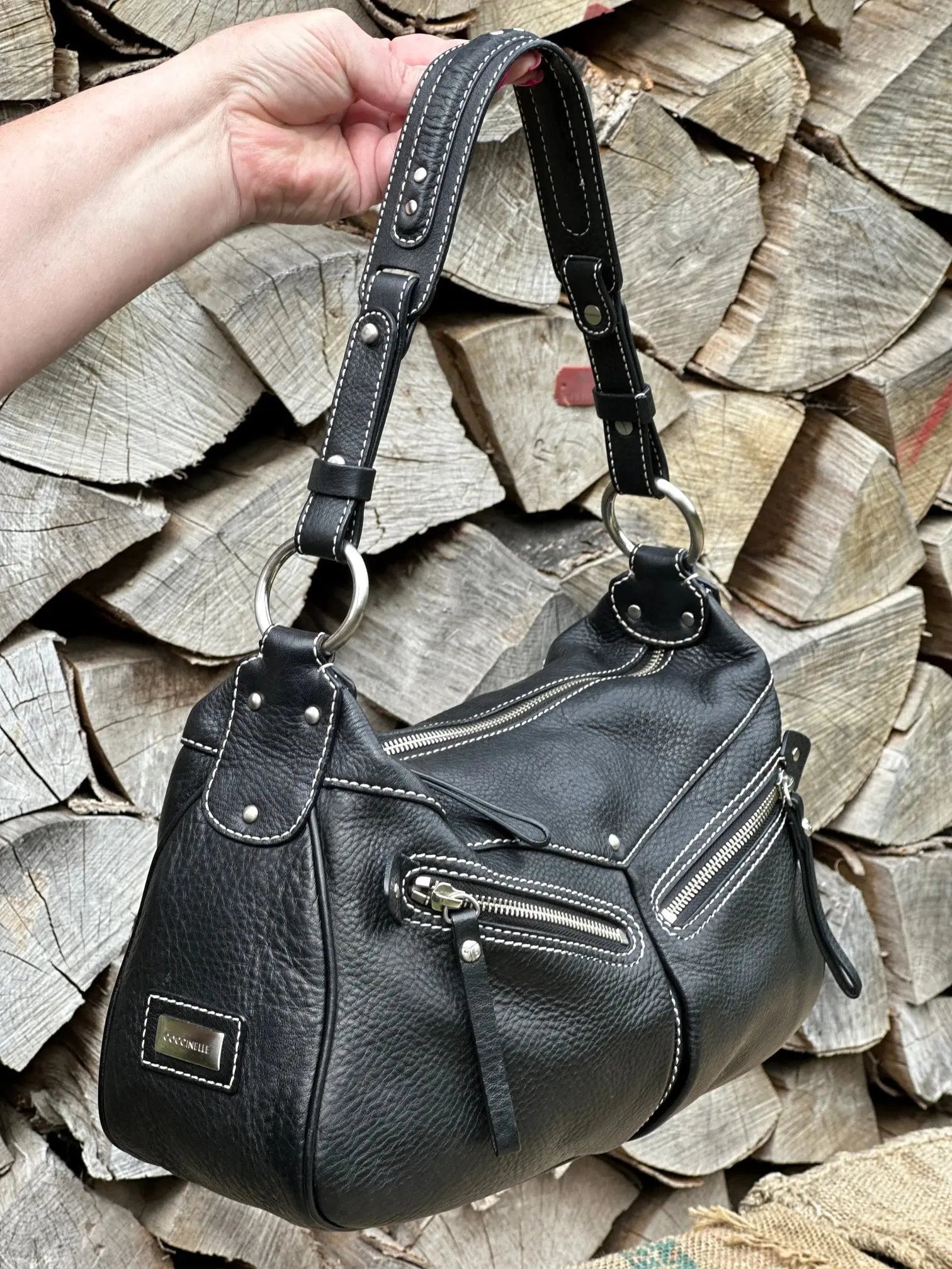 Torebka na ramię Coccinelle Stan Idealny + - karenlike.com