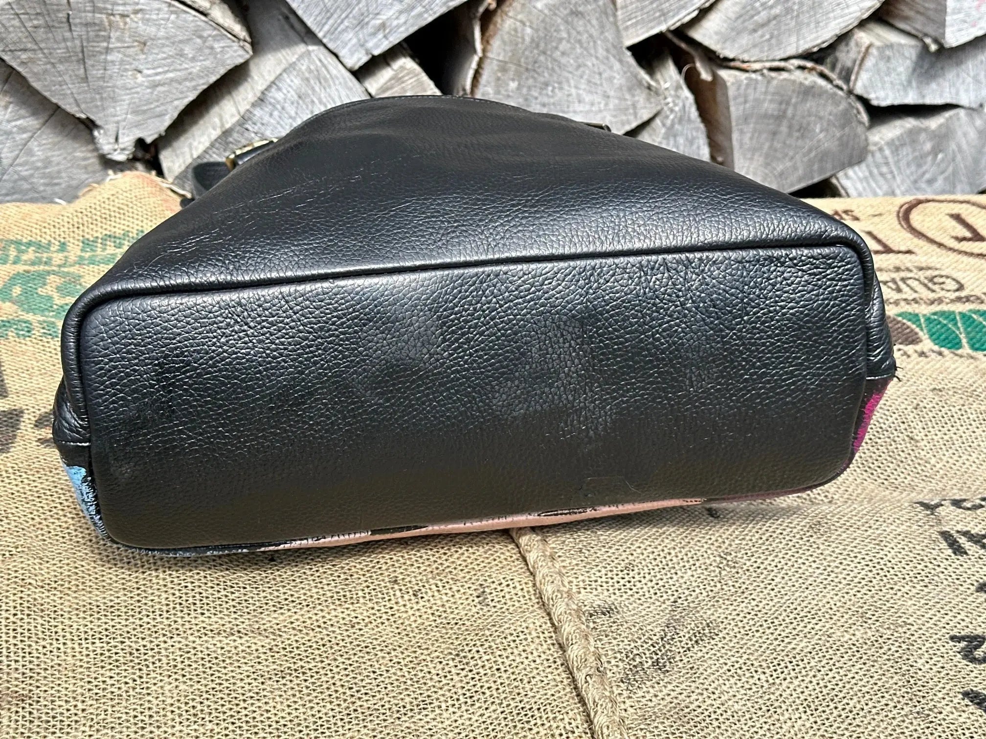 Torebka na ramię do ręki. Ręcznie malowana Hand Made - karenlike.com