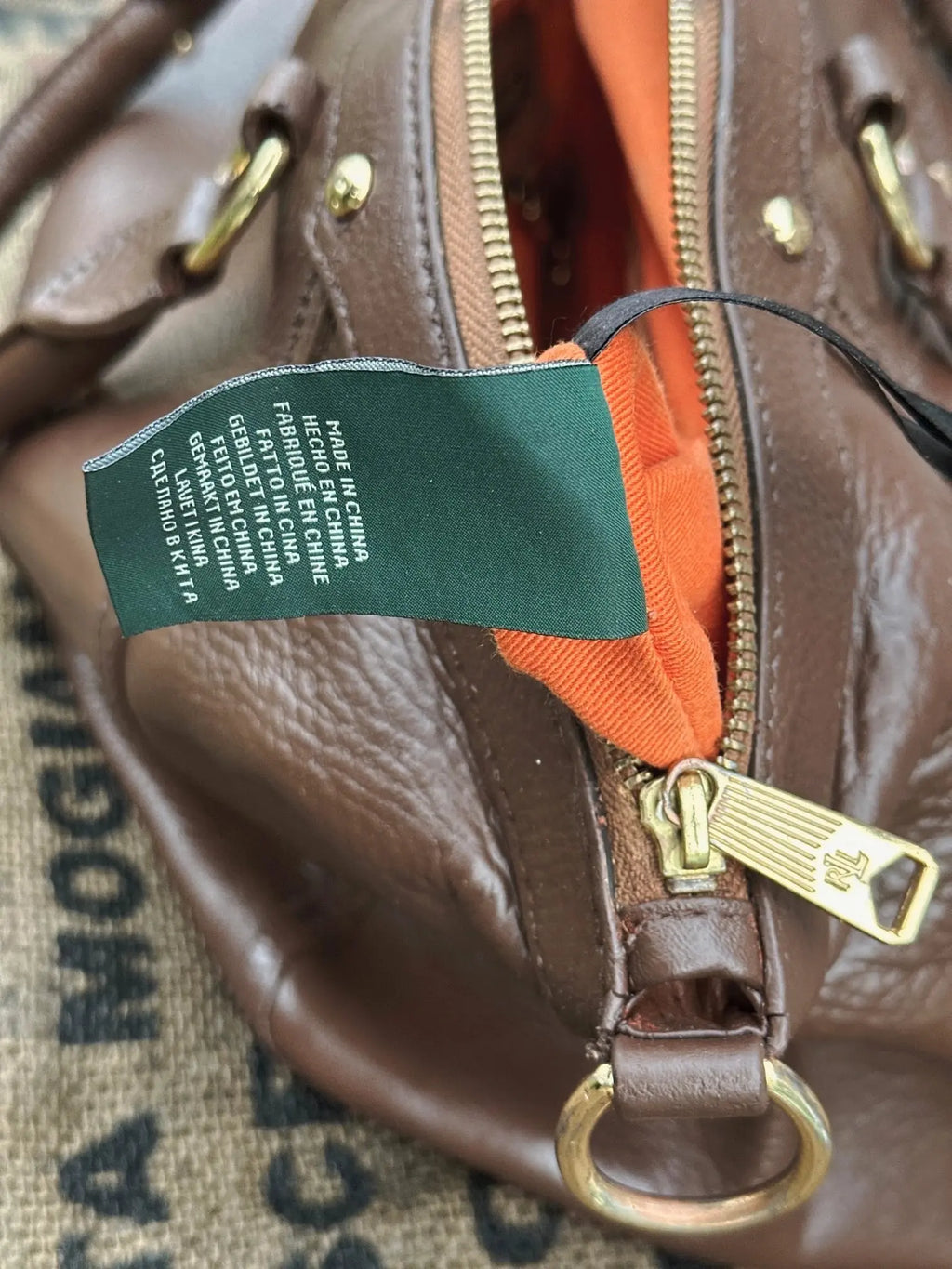 Torebka Ralph Lauren – klasyk z lat 2000, stan idealny - karenlike.com