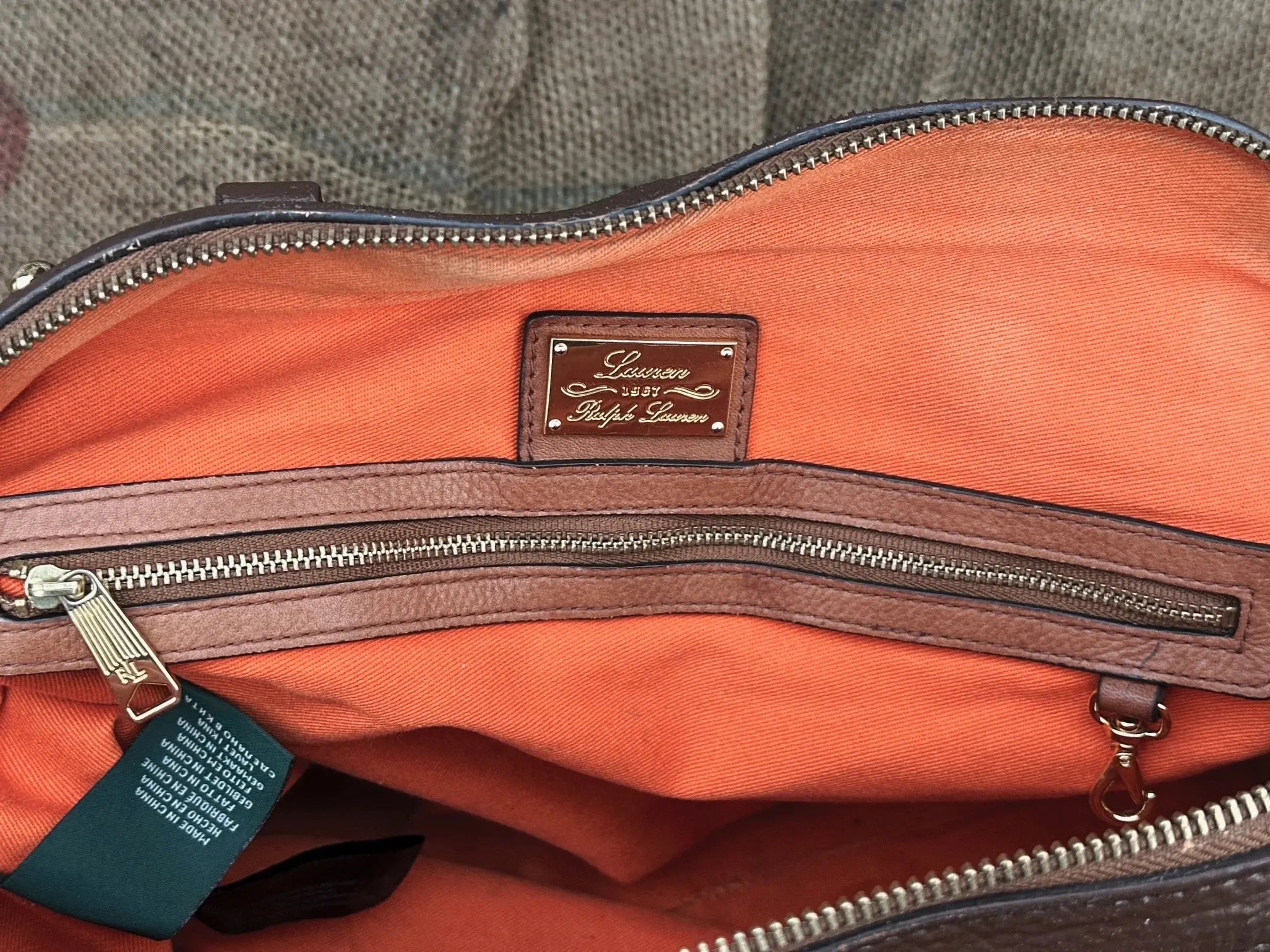 Torebka Ralph Lauren – klasyk z lat 2000, stan idealny - karenlike.com