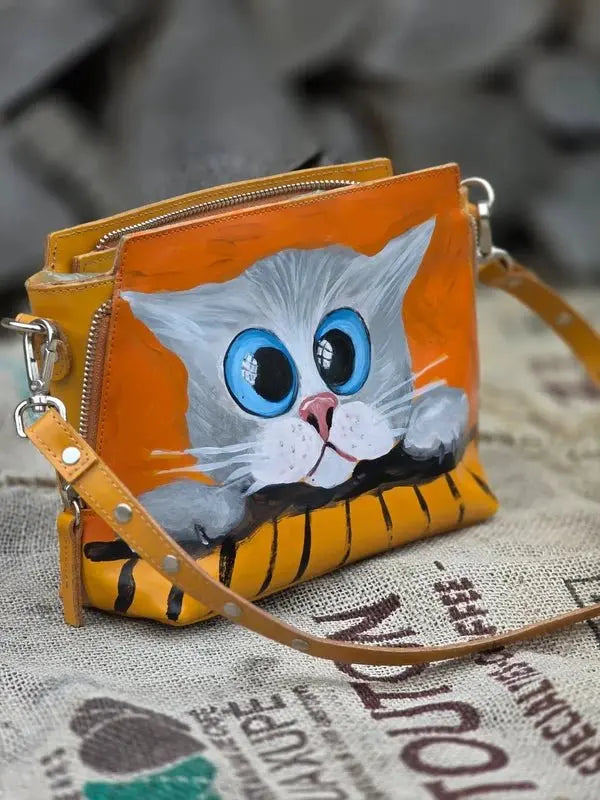 Torebka Ręcznie Malowana Hand Made - karenlike.com