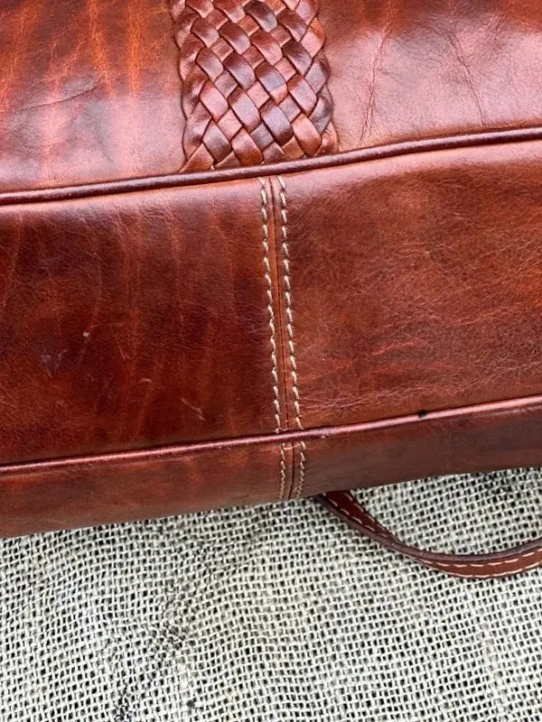 Torebka The Bridge Vintage do ręki lub na ramię – 100% skóra naturalna, stan idealny - karenlike.com