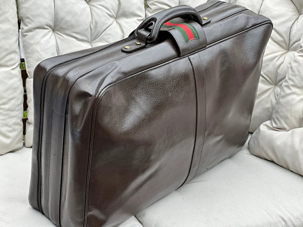 Walizka podróżna Gucci – lata 70., stan idealny - karenlike.com